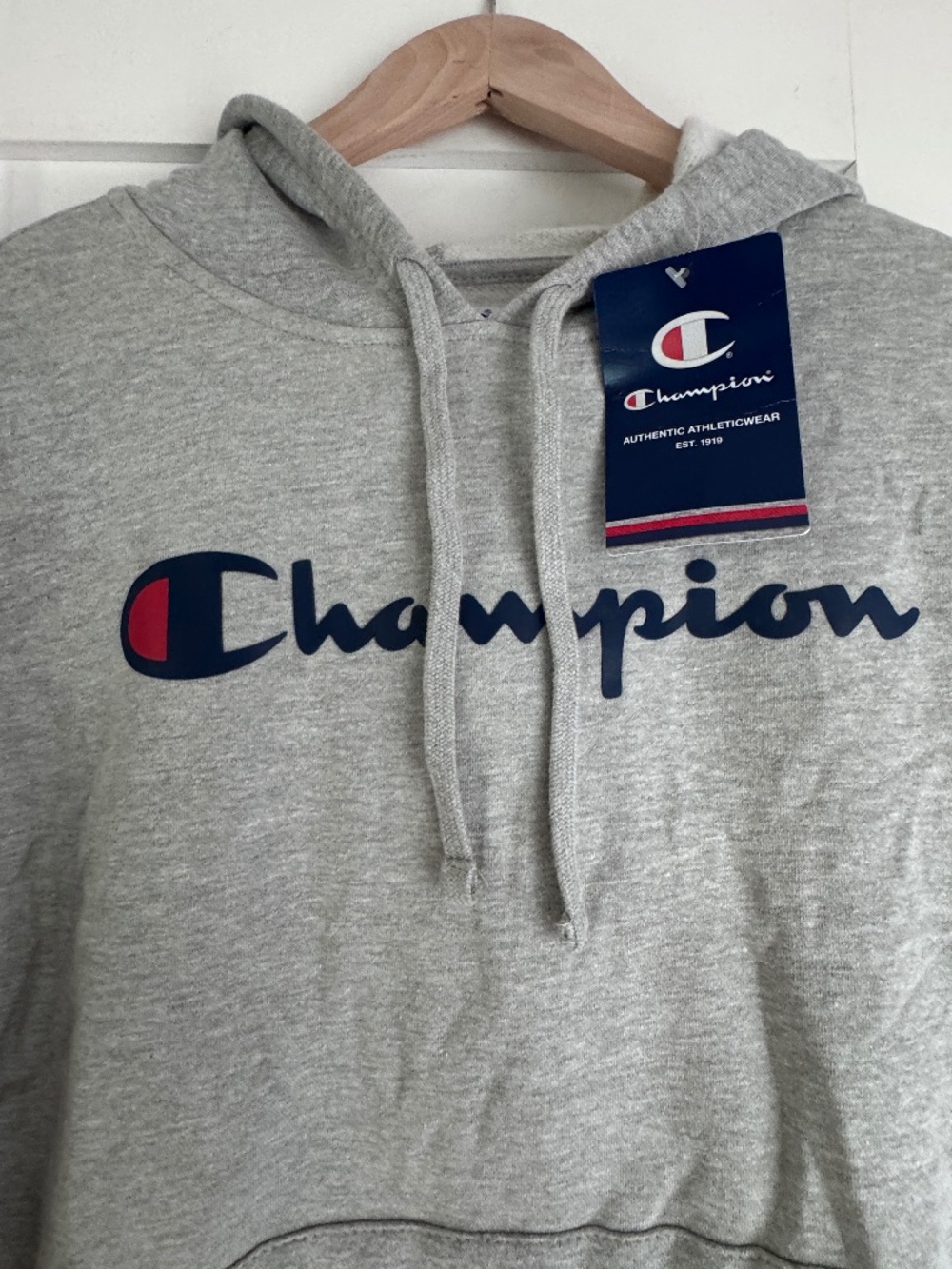 Champion gray sweatshirt pullover size S. Brand new